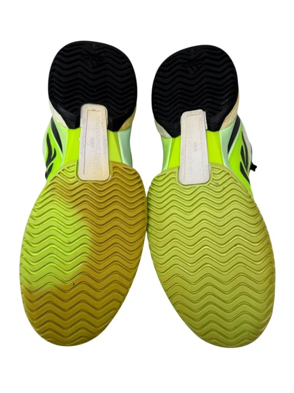 Adidas Stella McCartney Womens 10 Lime Green Black Sneakers GZ8494